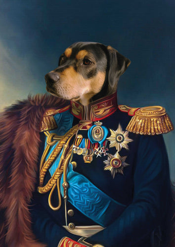 The Noble - Royal Paws - Customized pet portrait