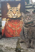 Load image into Gallery viewer, The Governor - Royal Paws - Customized pet portrait
